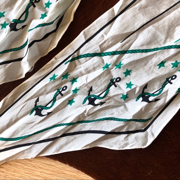 Vintage Monique Martin Silk Scarf - Picture 7 of 11